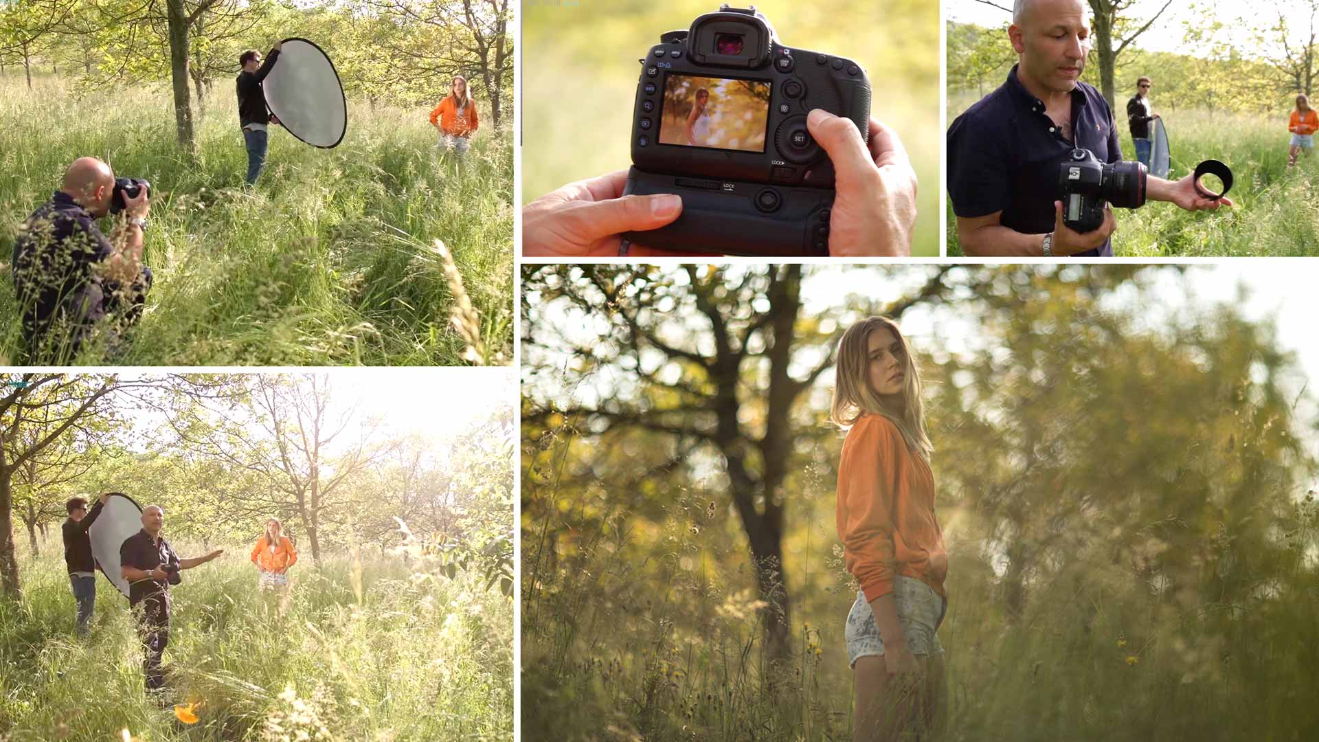 Portrait Photography with Natural Light: Autumnal Orchard