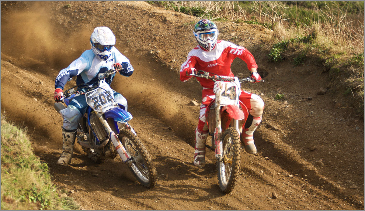 Action sports image of motorcross