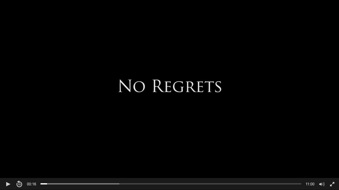 The Final Film: ‘No Regrets’