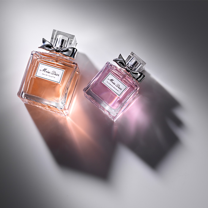 Dior perfume product photography