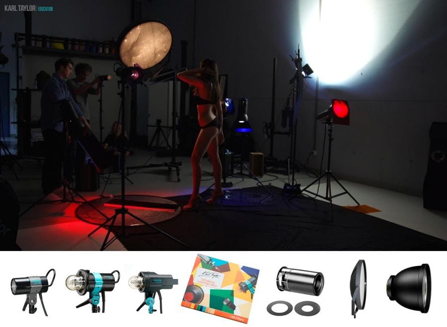 Lighting equipment for fashion photography