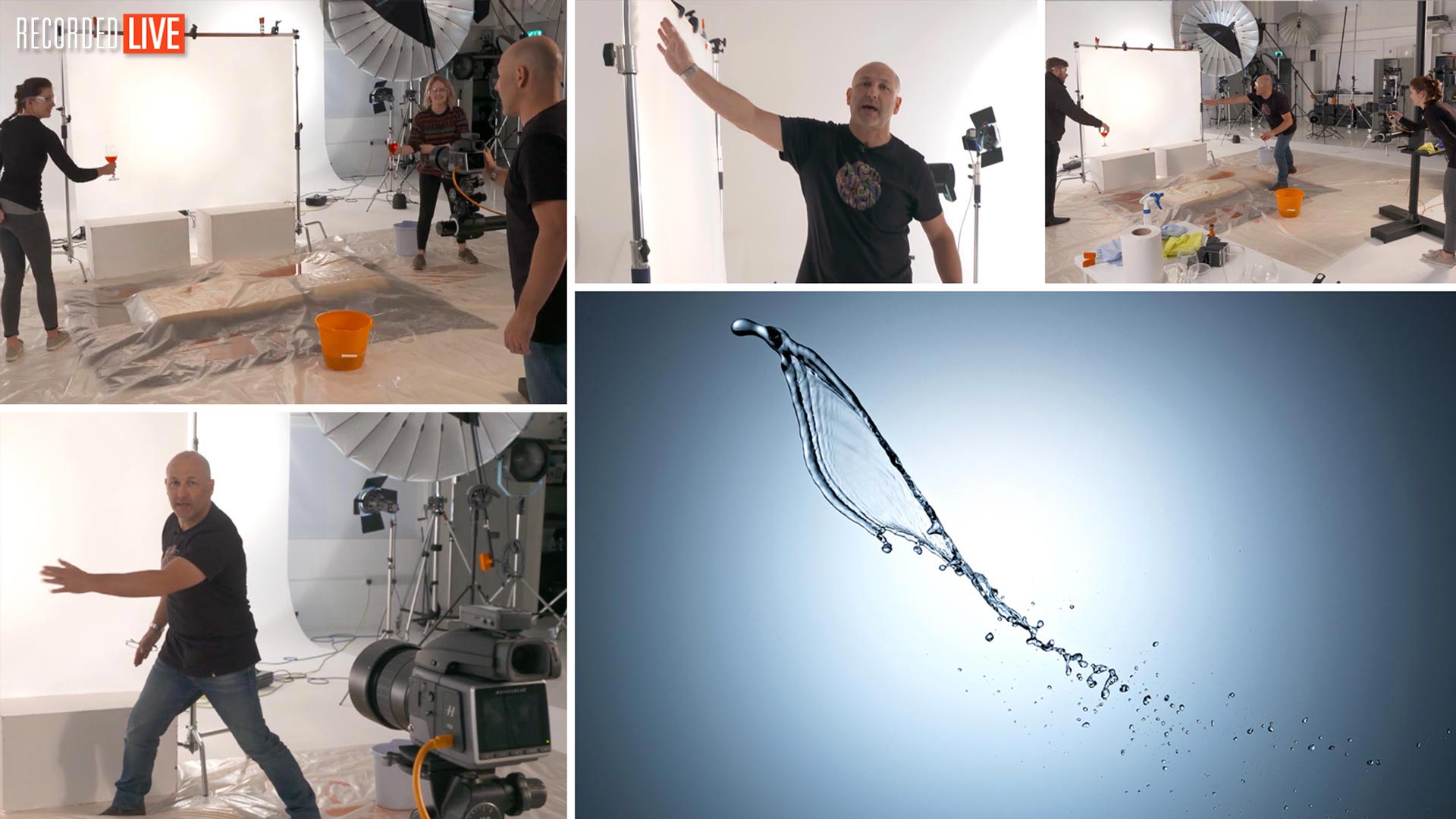 Photographing Liquid Art and Motion