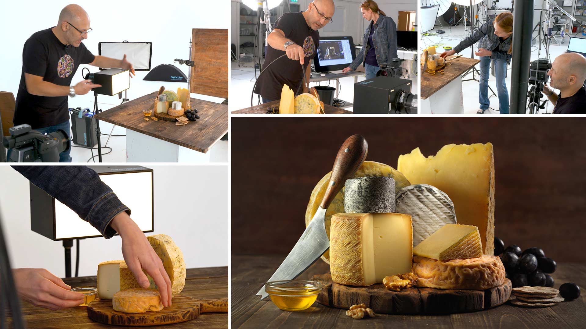 Still Life Photography: Cheese Food Shoot