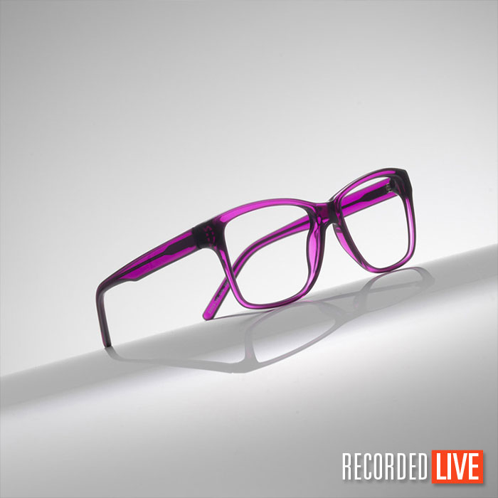 Glasses product photography