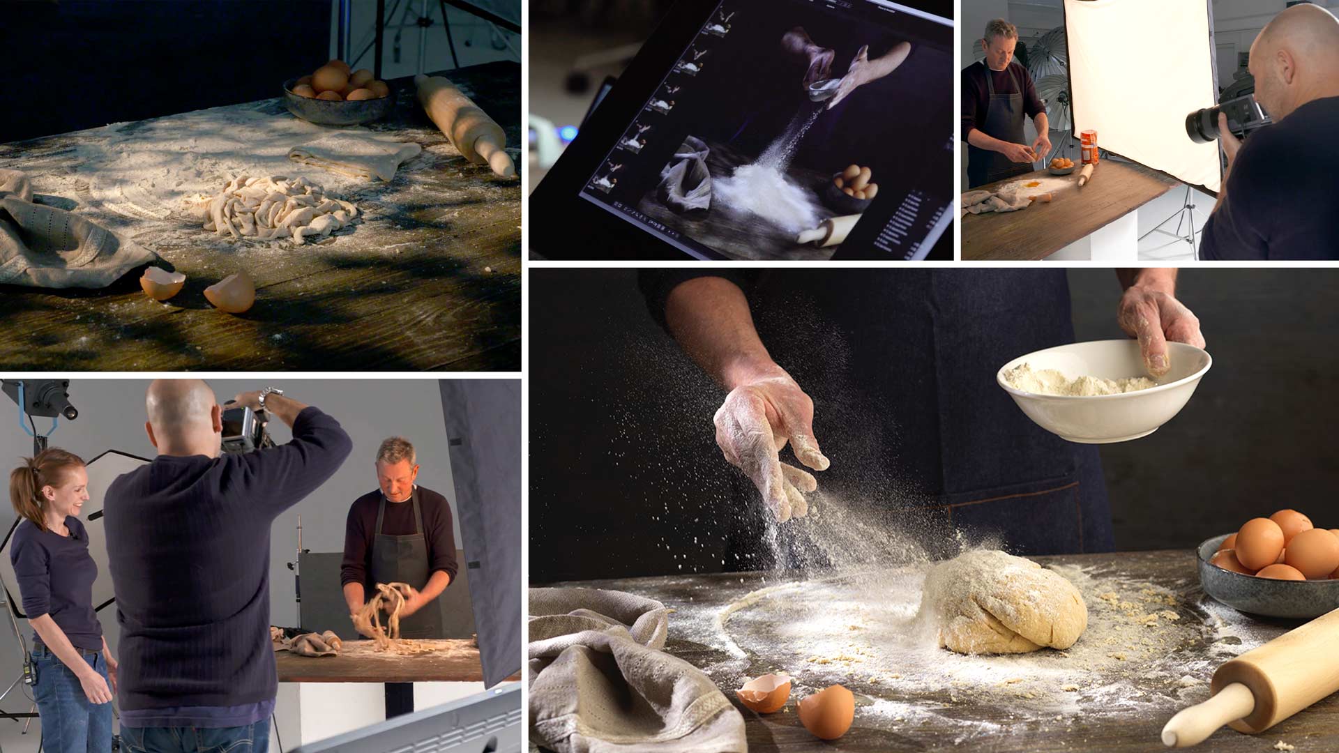 Editorial Food Photography – Making Pasta