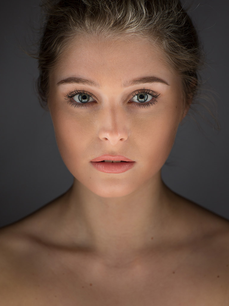 Shallow depth of field portrait