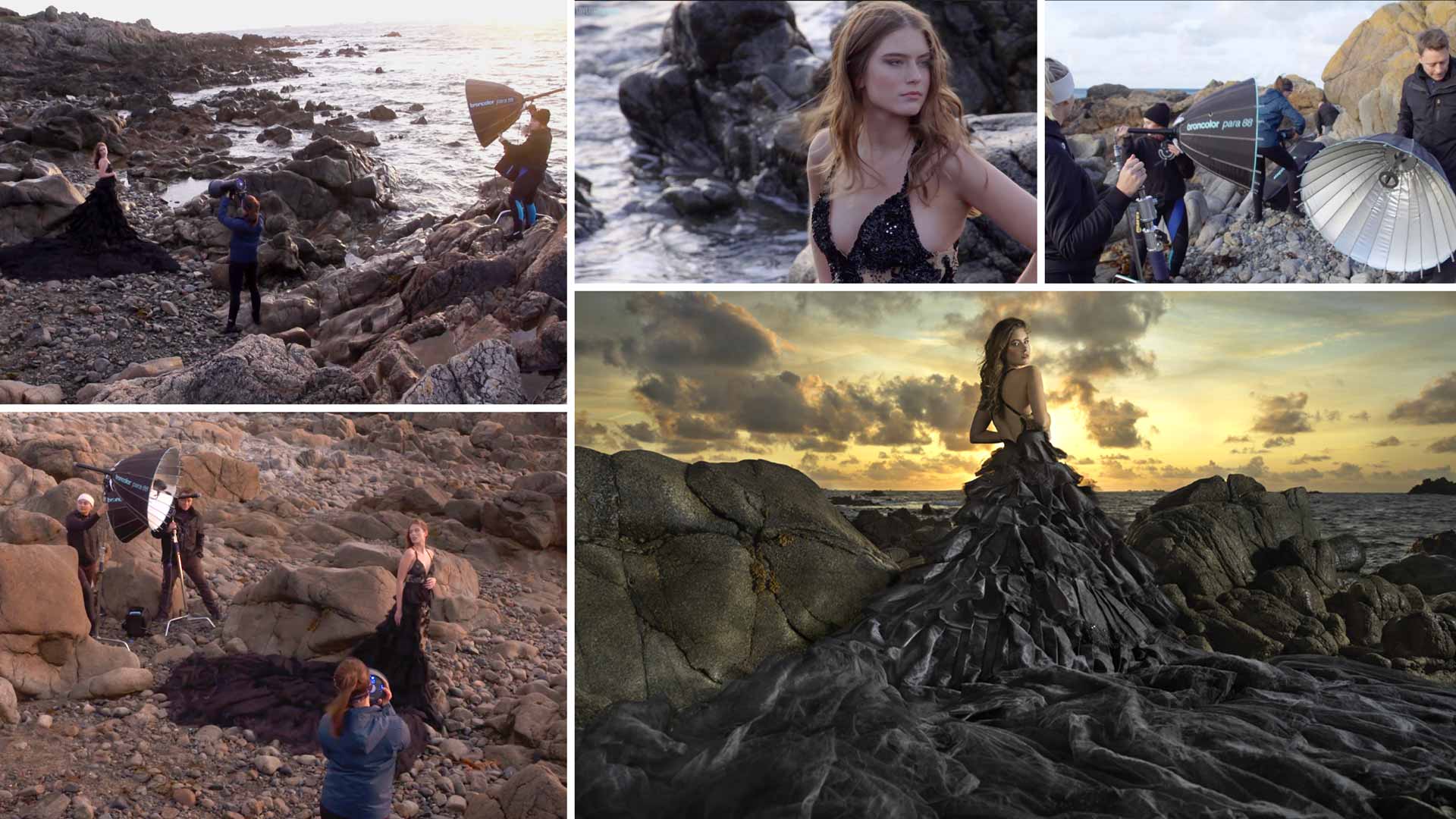 Photographing Fashion on the Coast With Flash Lighting