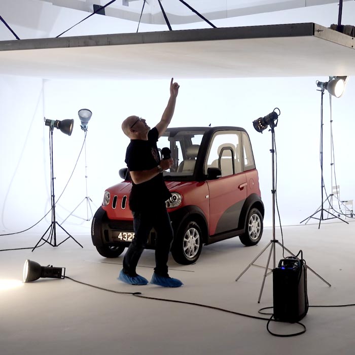 How to Photograph Cars and Build Your Own Ceiling Rig