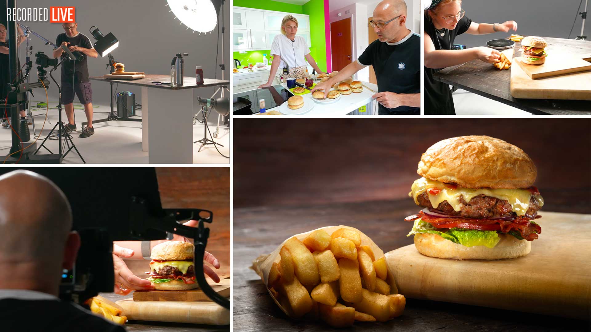 Styling and Shooting Burger Photography