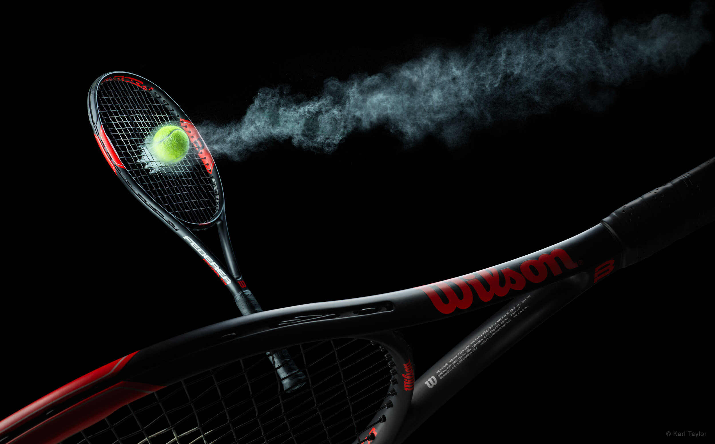 Product Photography Tennis Rackets