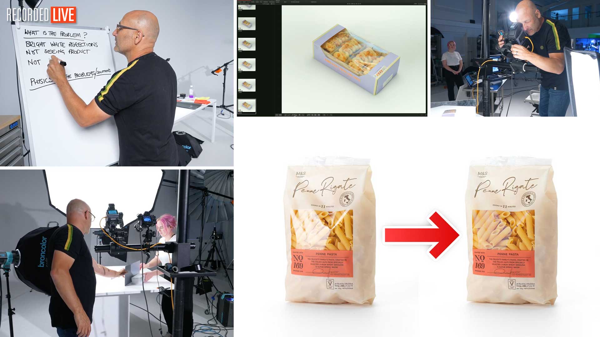 Photographing Wrapped and Packaged Food