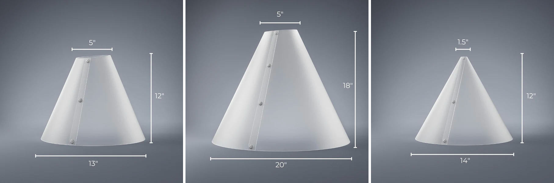 What is a Light Cone - Size Chart