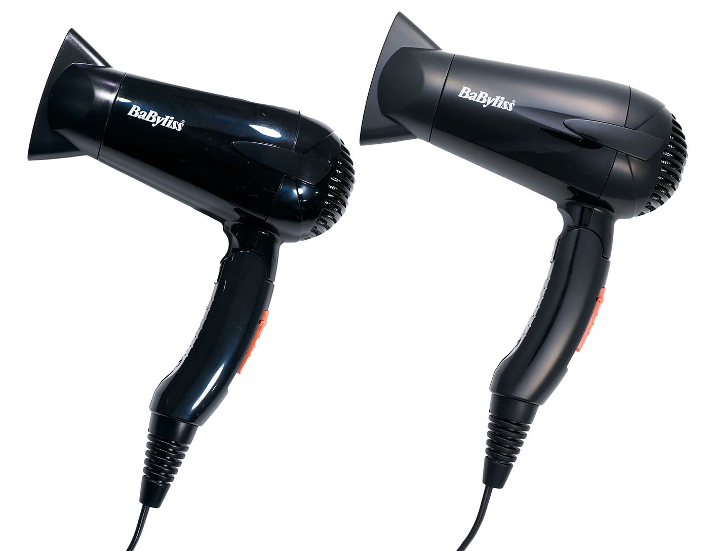 Images of hairdryer before and after using Light Cone