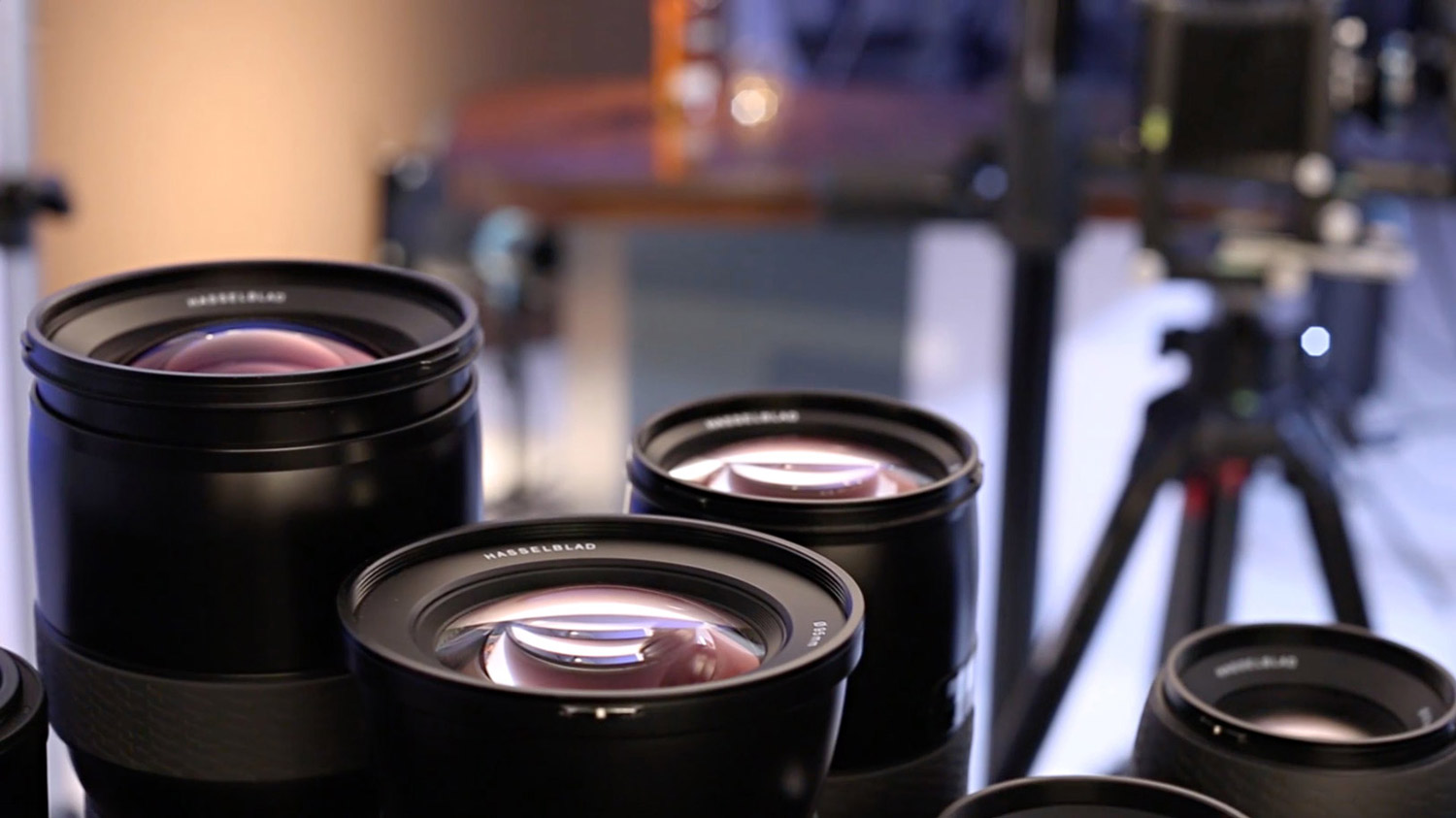 Different types of camera lenses
