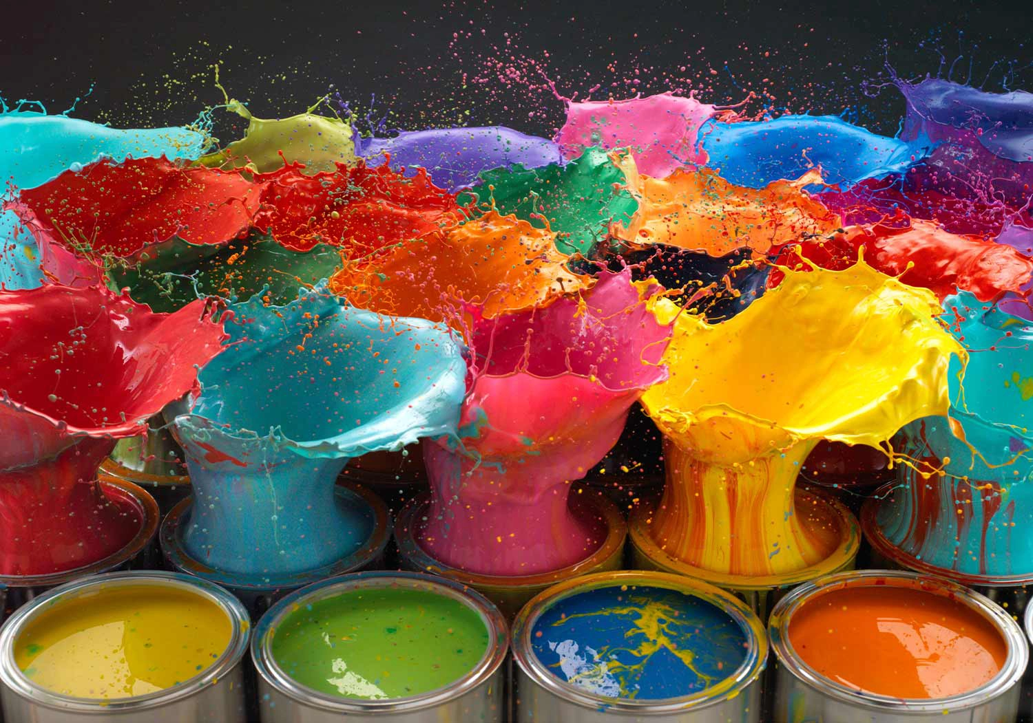 Colour Theory: Paint explosion