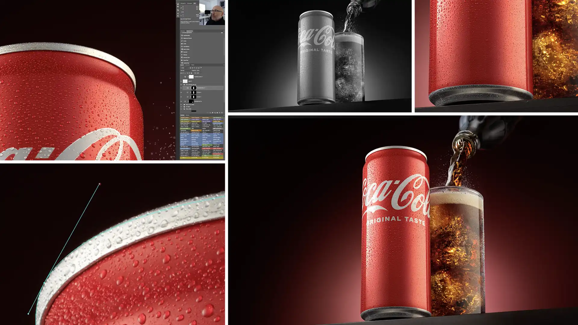 Coca Cola Advertising Shoot | Post-Production Part 3