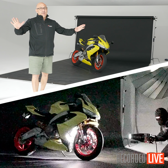 1 Light Sports Bike Shoot
