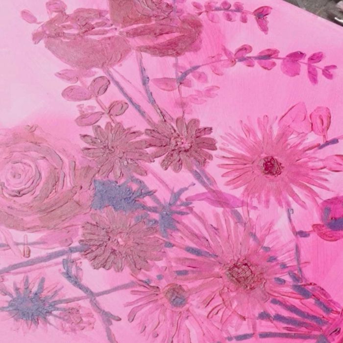 Acrylic Flowers in a vase – Part 4 – Under-painting