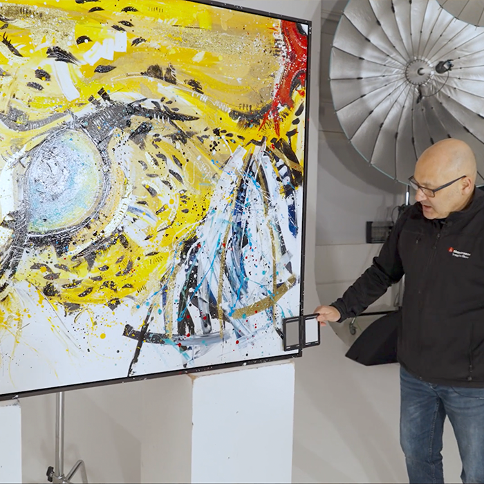 Photographing Paintings – Leopard